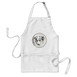 Australian shepherd-färg - originalbild av Hund Förkläde
