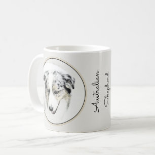 Australian shepherd-färg - originalbild av Hund Kaffemugg
