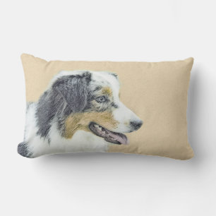 Australian shepherd-färg - originalbild av Hund Lumbarkudde