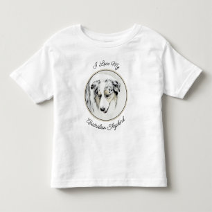 Australian shepherd-färg - originalbild av Hund T Shirt