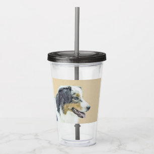 Australian shepherd-färg - originalbild av Hund Take Away Mugg