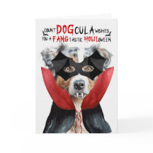 Australian shepherd Funny Count DOGcula Halloween