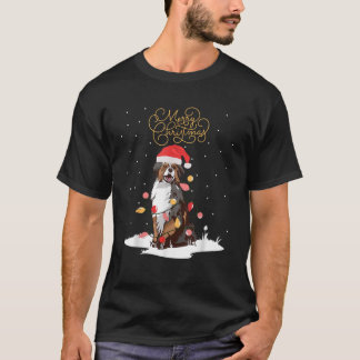 Australian shepherd God jul Aussie Julafton C T Shirt