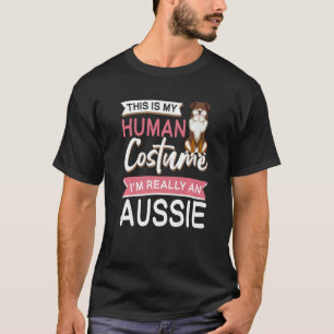 Australian shepherd Halloween Hund Aussie T Shirt