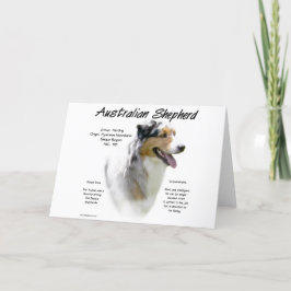 Australian shepherd historia, allt om aussies helgkort