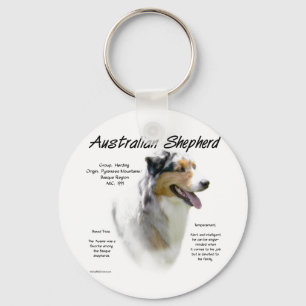 Australian shepherd historia, allt om aussies nyckelring