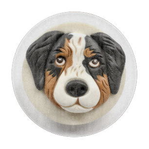 Australian Shepherd Hund 3D Inspirerad