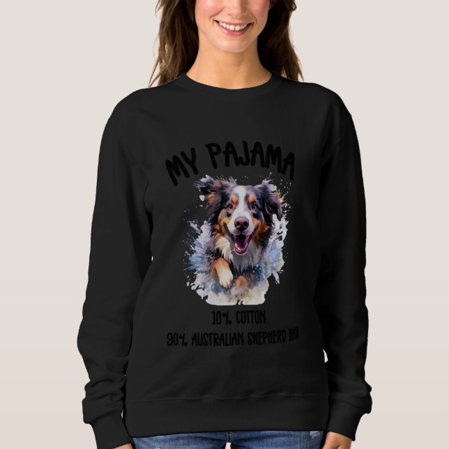 Australian shepherd - Hund design för sällskapsdju T Shirt (Framsida)