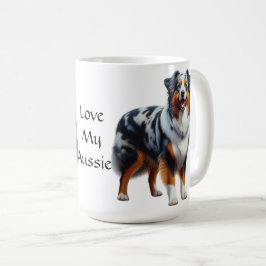 Australian Shepherd Hund Kaffemugg