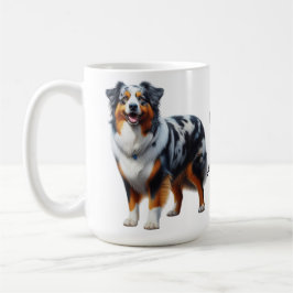 Australian shepherd Hund Kaffemugg