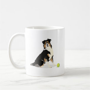 Australian shepherd Hund Kaffemugg