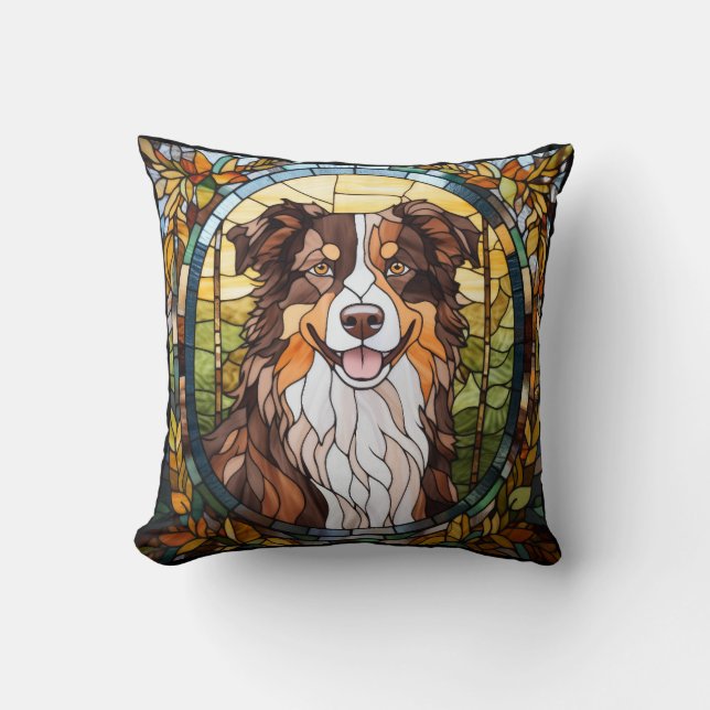 Australian Shepherd Hund Kudde (Framsida)