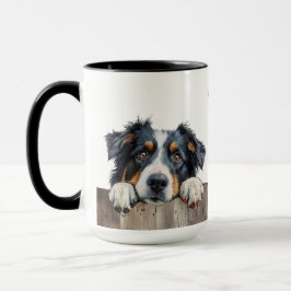 Australian shepherd Hund Mugg