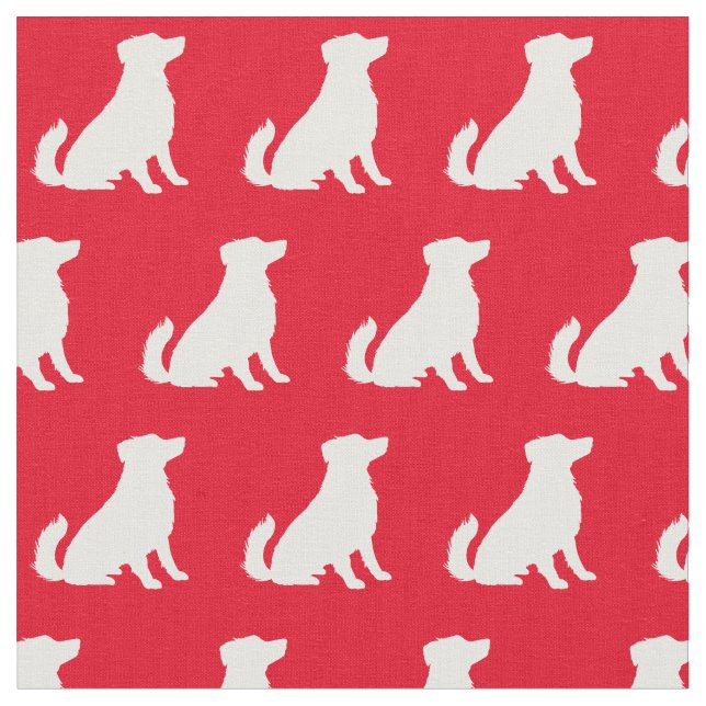 Australian shepherd Hund Silhouette Pet Aussie Red Tyg (Närbild)