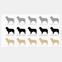 Australian shepherd Hund Silhouette-stiftsset