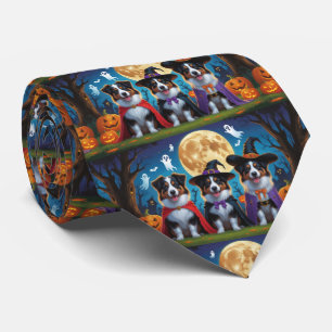 Australian shepherd Hundar Pumpkin Halloween Funny Slips