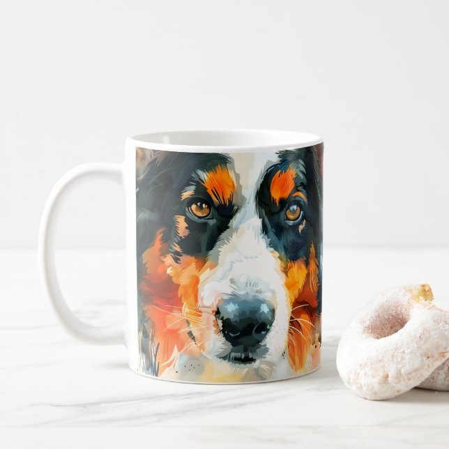 Australian Shepherd Hundmamma Kaffemugg (Med munk)