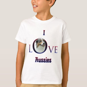AUSTRALIAN SHEPHERD I KÄRLEK TEE SHIRT