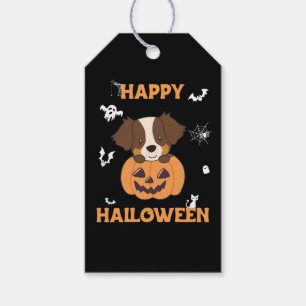 Australian shepherd i Pumpkin Cute Lycklig Gift Mä Presentetikett