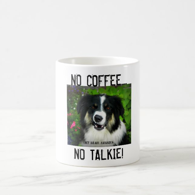 Australian shepherd - INGET KAFFE - mugg (Center)