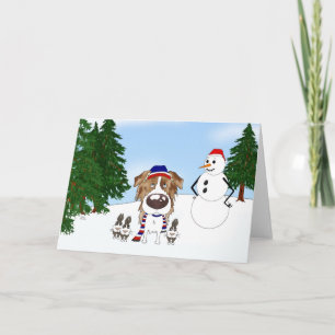 Australian shepherd jul helgkort