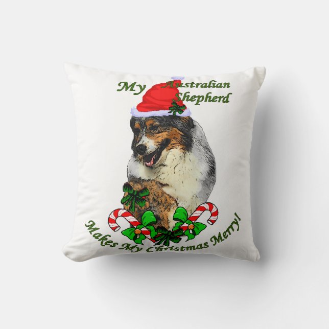 Australian shepherd jul kudde (Framsida)