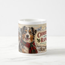 Australian Shepherd Julmugg | Jul på gården