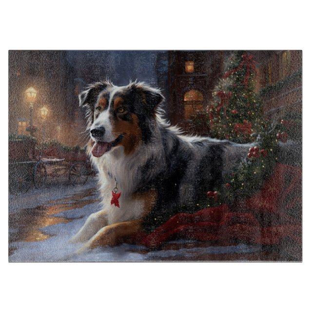 Australian shepherd julsäsong (Framsidan)