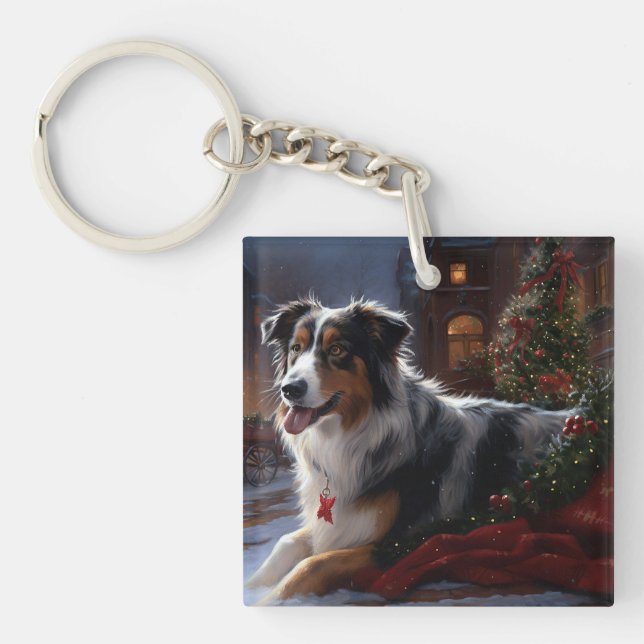 Australian shepherd julsäsong (Framsidan)