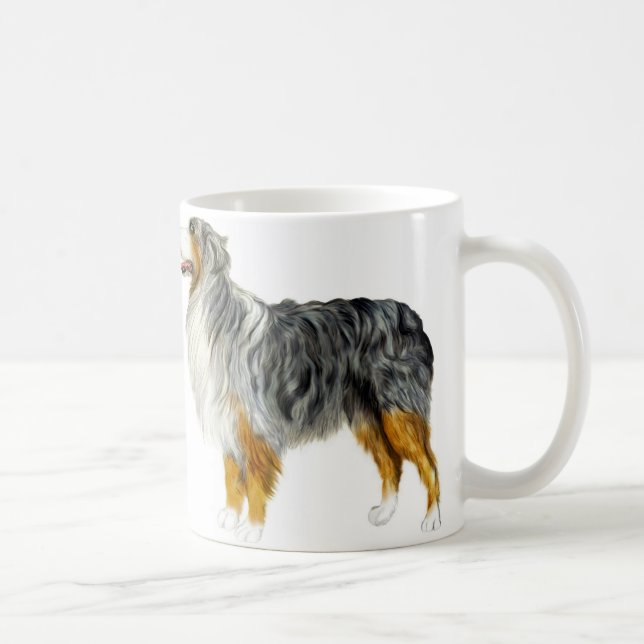 Australian shepherd kaffemugg (Höger)