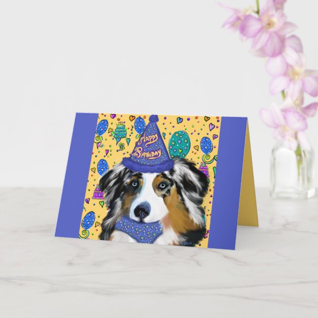 AUSTRALIAN SHEPHERD KORT (Orkide)