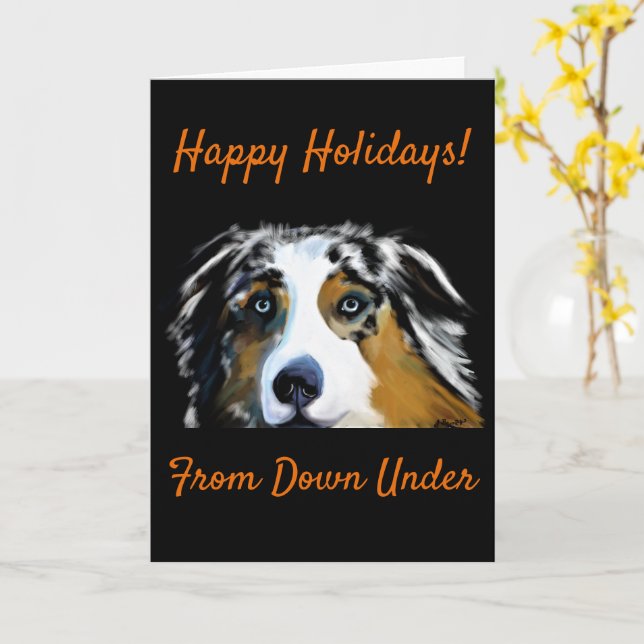 Australian Shepherd   Kort (Gul blomma)