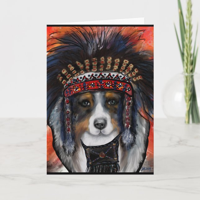 AUSTRALIAN SHEPHERD KORT (Framsida)
