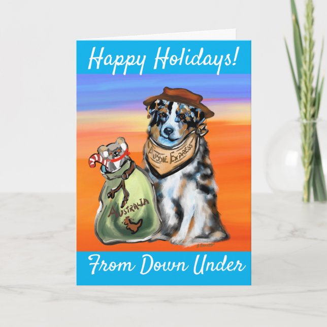Australian Shepherd Kort (Framsida)
