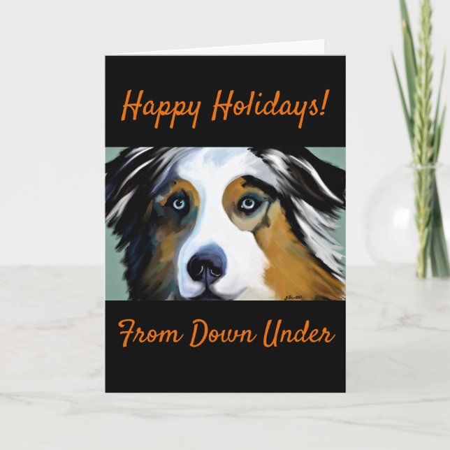 Australian Shepherd  Kort (Framsida)