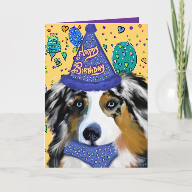 Australian shepherd kort (Framsida)