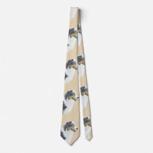 Australian shepherd-målning - originalbild slips