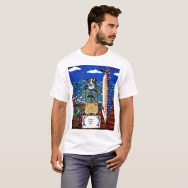 Australian shepherd Marlin Fishing Tee