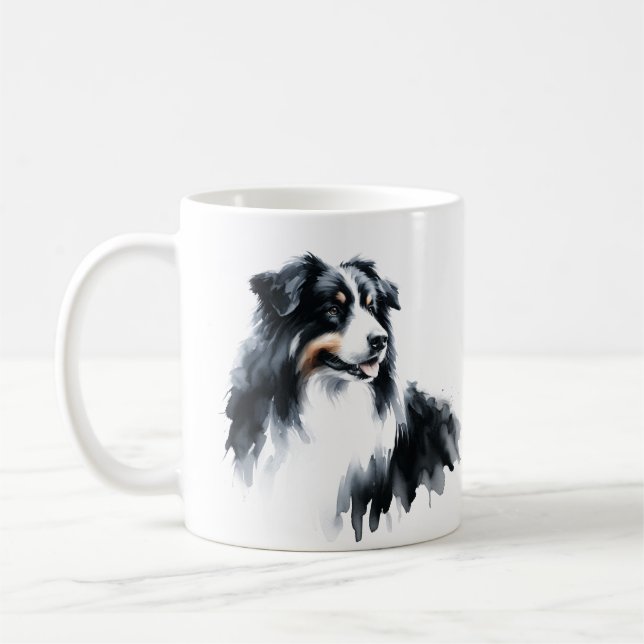  Australian shepherd Modern Mugg (Vänster)