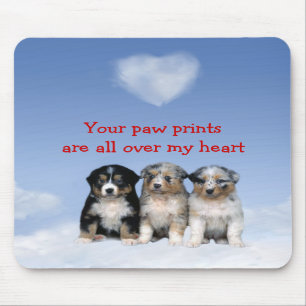 Australian shepherd Mousepad Musmatta