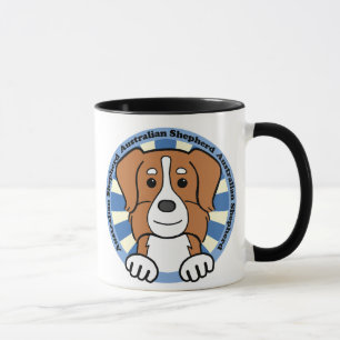 Australian shepherd mugg