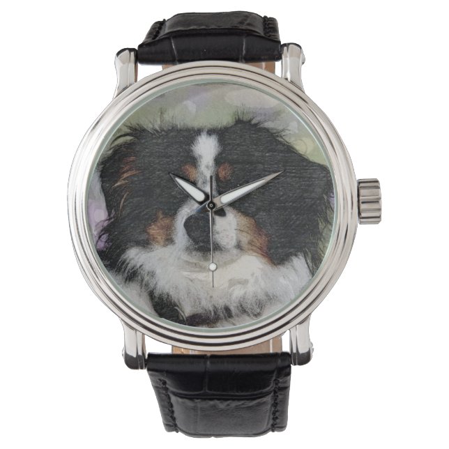 Australian shepherd, natur, Hund Armbandsur (Framsida)