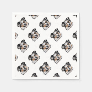 Australian Shepherd Pappersservett