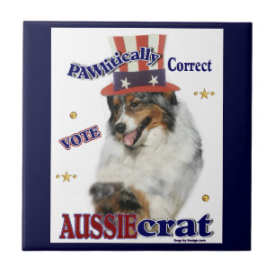 Australian shepherd Politiskt humor Kakelplatta