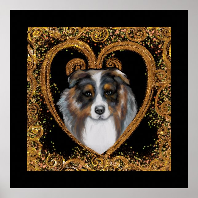 Australian Shepherd   Poster (Framsidan)
