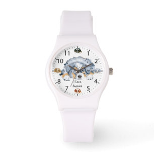 Australian shepherd Puppy Womens Watch Armbandsur