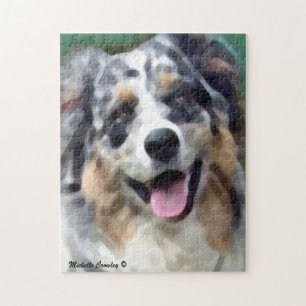 australian shepherd pussel