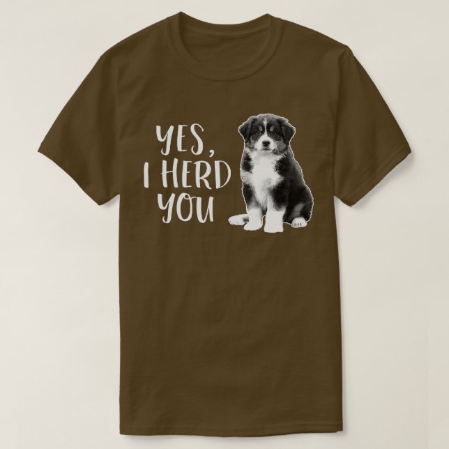 Australian shepherd Samlare Hund.. Jag har beställ T Shirt (Design framsida)