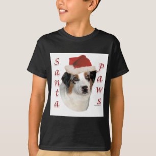 Australian shepherd Santa Tassar T Shirt
