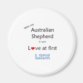Australian shepherd Slicka design Magnet
